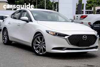 White 2026 Mazda Mazda3 Hatchback G20 Evolve