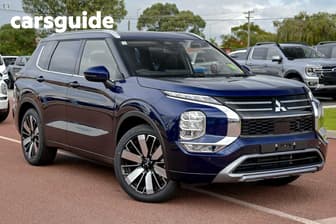 Blue 2025 Mitsubishi Outlander Wagon Exceed 5 Seat (Awd)