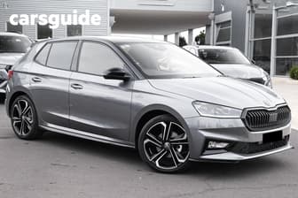 Grey 2026 Skoda Fabia Hatch 110TSI MONTE CARLO F