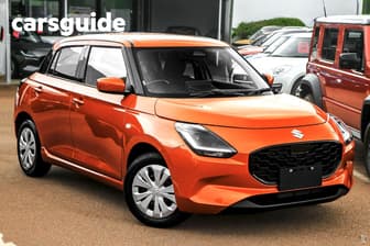 Orange 2025 Suzuki Swift Hatchback Hybrid