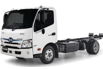 2026 Hino 300 Cab Chassis 916 Amt 3430 Wide Hybrid