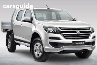 White 2017 Holden Colorado Crew Cab Chassis Ls (4X2)