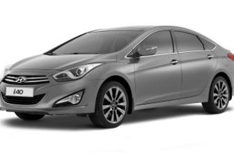 Black 2014 Hyundai I40 Sedan Premium
