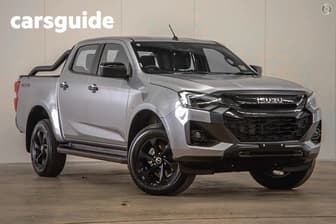 Silver 2025 Isuzu D-MAX Crew Cab Utility X-Rider (4X4)