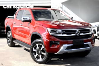 Red 2025 Volkswagen Amarok Dual Cab Utility Style Tdi600 4Motion