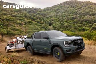 Grey 2026 Ford Ranger Double Cab Pick Up Wolftrak 3.0 (4X4)