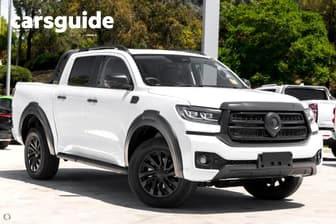 White 2025 GWM Cannon Dual Cab Utility Vanta (4X4)