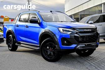 Blue 2026 Isuzu D-MAX Crew Cab Utility X-Terrain (4X4)