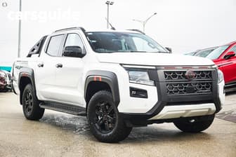 White 2026 Nissan Navara Dual Cab Pick-up Pro-4X (4X4)