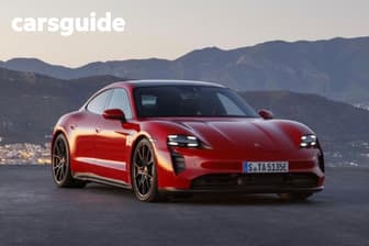 Black 2024 Porsche Taycan Coupe Gt