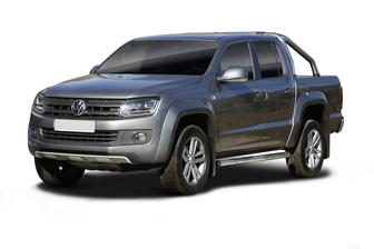 Red 2016 Volkswagen Amarok Dual Cab Utility Tdi420 Core Plus (4X4)