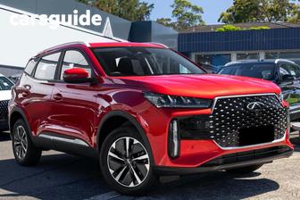 Red 2025 Chery Tiggo 4 Wagon Urban Hev