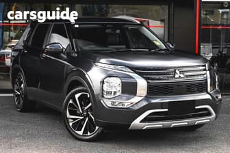 Grey 2025 Mitsubishi Outlander Wagon Aspire 7 Seat (2Wd)