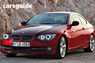 Black 2010 BMW 320D Coupe 20D