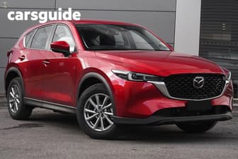 Red 2025 Mazda CX-5 Wagon G25 Maxx Sport (Fwd)