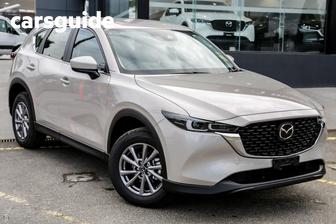 Silver 2025 Mazda CX-5 Wagon G25 Maxx Sport (Fwd)