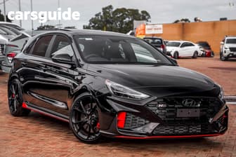 Black 2026 Hyundai I30 Hatchback N Premium