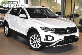 White 2025 Volkswagen T-ROC Wagon Tsi110 Citylife