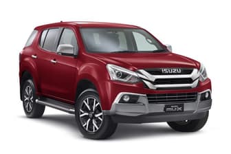 White 2019 Isuzu MU-X Wagon Ls-U (4X4)