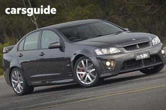 Black 2008 HSV Clubsport Sedan R8