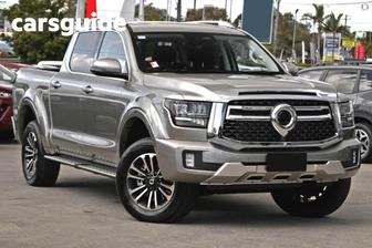 Silver 2025 GWM Cannon Dual Cab Utility Ultra (4X4)