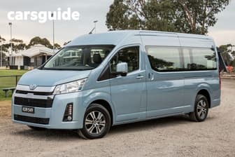 White 2023 Toyota HiAce Bus Slwb Commuter (12 Seats)