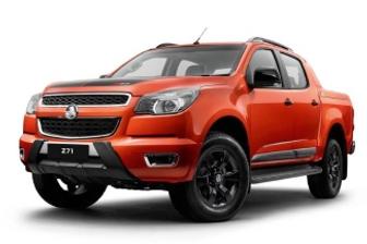 Red 2016 Holden Colorado Crew Cab Pickup Z71 (4X4)