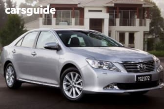 Black 2012 Toyota Aurion Sedan Presara