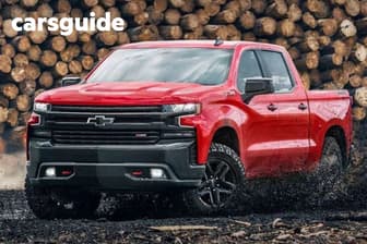 Red 2021 Chevrolet Silverado Crew Cab Utility 1500 Lt Trail Boss