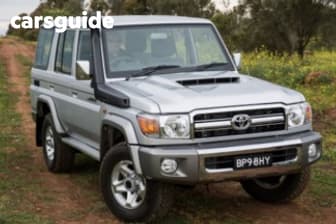 White 2016 Toyota Landcruiser Wagon Workmate (4X4)
