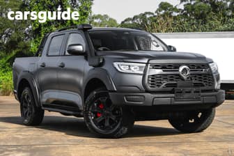 Grey 2026 GWM Cannon Dual Cab Utility Xsr (4X4)