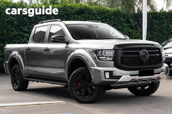 Grey 2026 GWM Cannon Alpha Dual Cab Utility Ultra Phev (4X4)