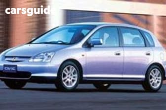 Black 2004 Honda Civic Hatchback Vi
