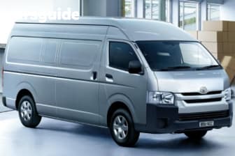 White 2018 Toyota HiAce Van Slwb