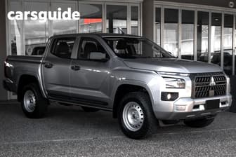Silver 2026 Mitsubishi Triton Double Cab Pick Up Gls (4X4) 1T Payload