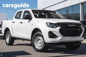 White 2025 Isuzu D-MAX Crew Cab Utility Sx (4X2) High-Ride