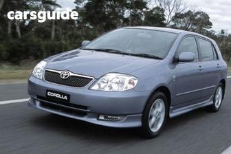 Silver 2002 Toyota Corolla Hatchback Levin Seca