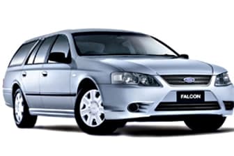 White 2010 Ford Falcon Wagon Xt (Lpg)