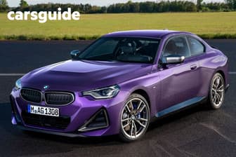 Blue 2022 BMW 220I Coupe M Sport