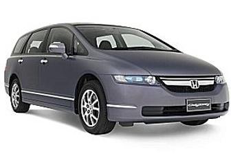 Silver 2007 Honda Odyssey Wagon Luxury