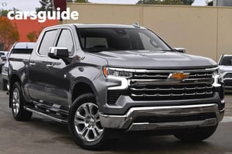 Grey 2026 Chevrolet Silverado Crew Cab Pickup 1500 Ltz Premium