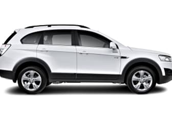 Red 2011 Holden Captiva Wagon 7 Lx (4X4)