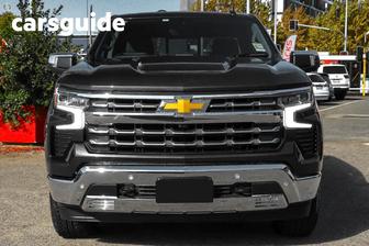 Black 2025 Chevrolet Silverado Crew Cab Pickup 1500 Ltz Premium