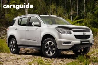 Silver 2016 Holden Colorado 7 Wagon Trailblazer (4X4)