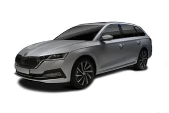 Black 2022 Skoda Octavia Wagon Rs