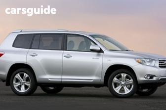 Grey 2008 Toyota Kluger Wagon Grande (4X4)