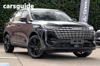 Black 2026 GWM Haval H6 Wagon Ultra Hybrid