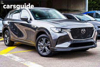 Grey 2026 Mazda CX-60 Wagon G40E Touring Hybrid