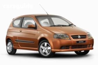 Red 2009 Holden Barina Hatchback
