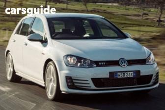 Black 2014 Volkswagen Golf Hatchback Gti